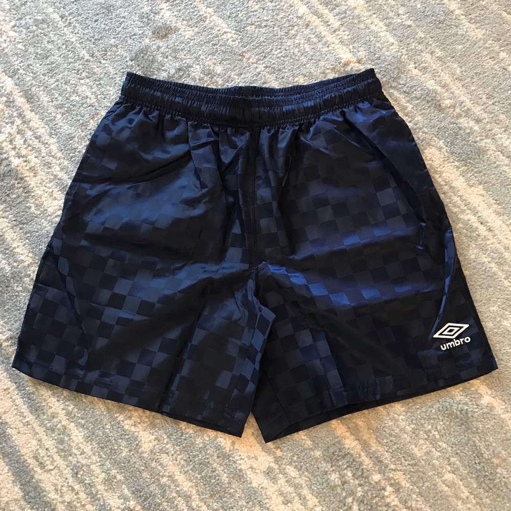 Umbro retro checkered shorts